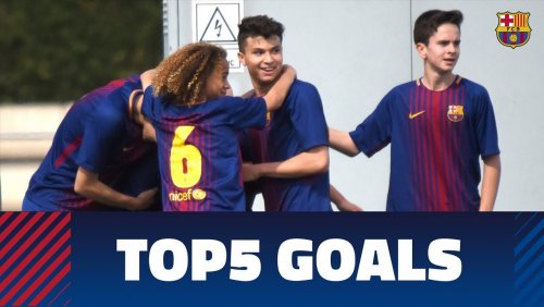 "ბარსელონას" აკადემიის კვირის საუკეთესო გოლები (ვიდეო)