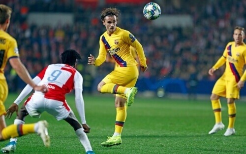 სლავია-ბარსელონა 1-2 - [VIDEO]