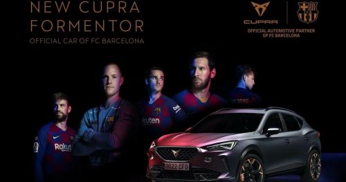 Cupra Formentor - "ბარსელონას" ახალი ოფიციალური ავტომობილი