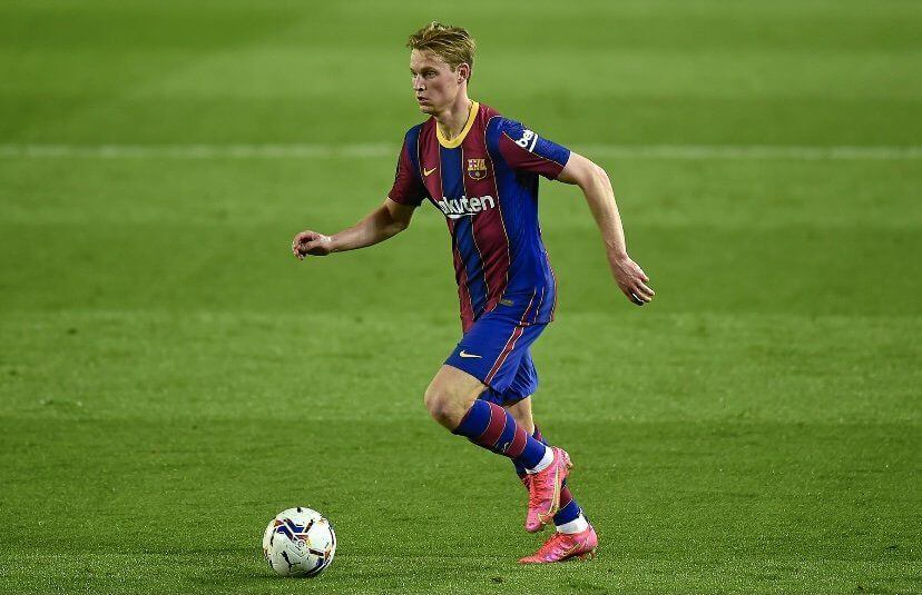 დე იონგის შესანიშნავი სტატისტიკა უესკასთან მატჩში