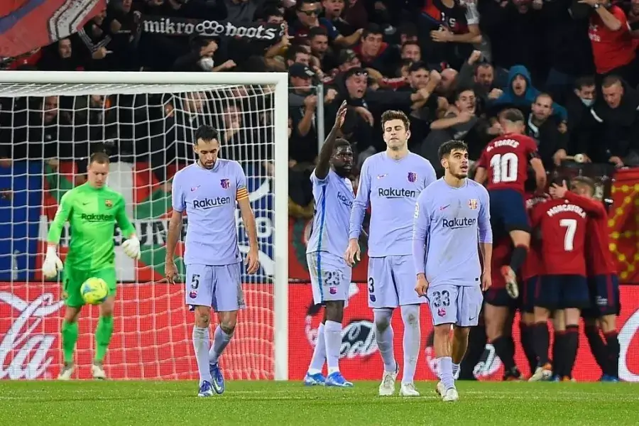 ოსასუნა-ბარსელონა - შეაფასე ბარსელონა