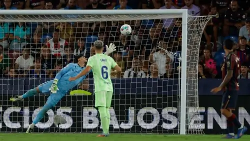 პედრის ბრწყინვალე გოლი ლევანტეს კარში