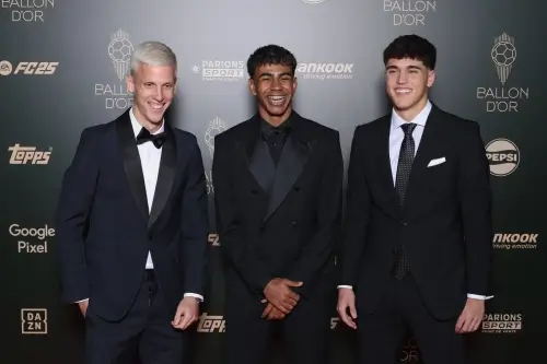 იამალი, კუბარსი, რაფინია და ფლიკი ოქროს ბურთის დაჯილდოებას დაესწრებიან