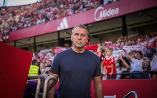 ჰანსი ფლიკი სევილიასთან მატჩის შემდეგ ჰანსი ფლიკი სევილიასთან მატჩის შემდეგ