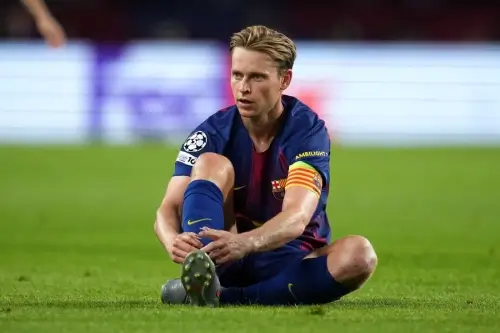 ძალიან იმედგაცრუებულები ვართ - ფრენკი დე იონგი ძალიან იმედგაცრუებულები ვართ - ფრენკი დე იონგი