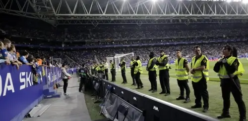 დერბის წინ ესპანიოლმა სტადიონზე დამატებითი ბადეები დაამონტაჟა