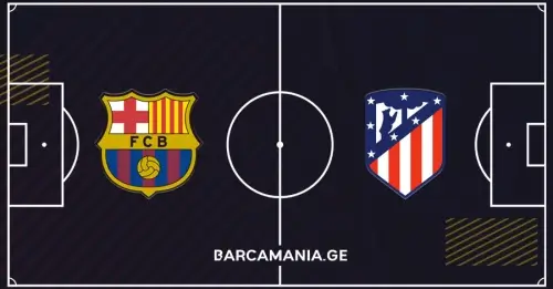 ატლეტიკოსთან თამაშის შემადგენლობა ცნობილია