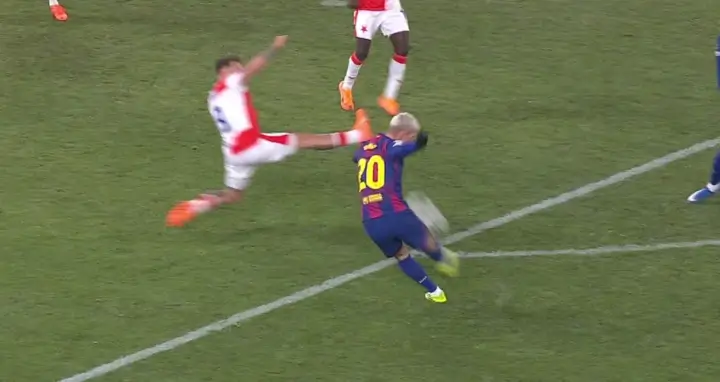 ფერმინის შემდეგ ოლმოც - ესპანელის ბრწყინვალე გოლი სლავიასთან