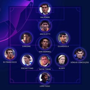 UEFA-ს მწვრთნელების სიმბოლური – 11-დან 4 ყოფილი “ბარსელონელია”