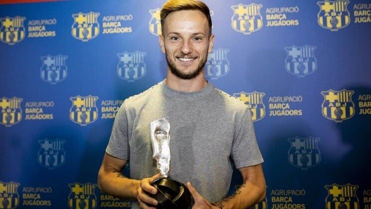ივან რაკიტიჩი – Barça Players Award-ის გამარჯვებული