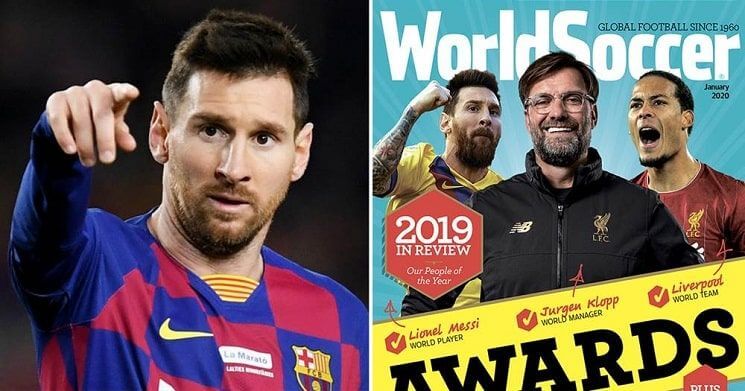 World Soccer-ის ვერსიით წლის საუკეთესო ფეხბურთელი ლიონელ მესია
