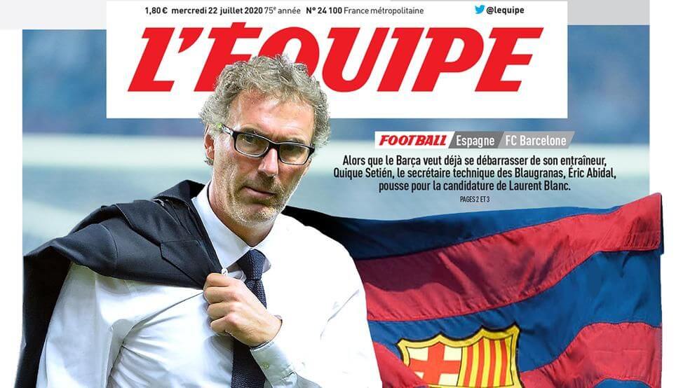 L’Equipe: ლორან ბლანის შანსები იზრდება