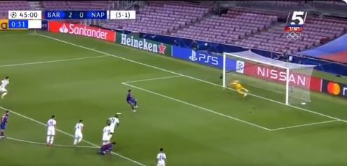 ლუის სუარესმა პენალტი გაიტანა (ვიდეო)
