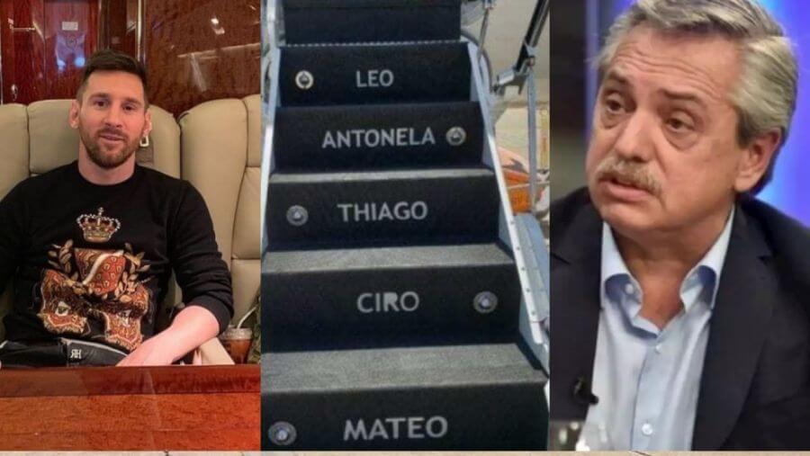 არგენტინის პრეზიდენტი ლეო მესის თვითმფრინავით სარგებლობს
