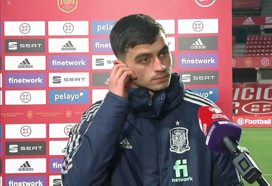 პედრი: ბედნიერი ვარ პირველი სანაკრებო მატჩით