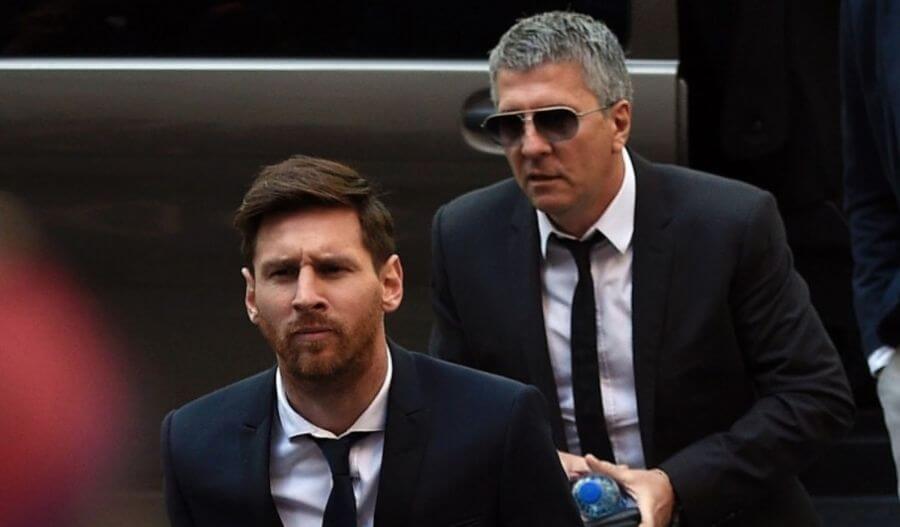 ხორხე მესი ლიონელ მესის სახლში მივიდა