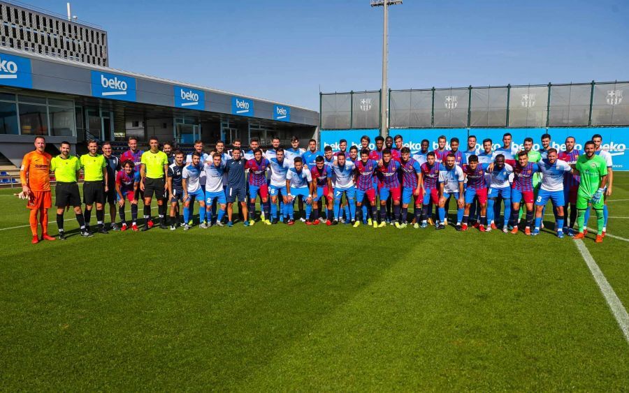 ბარსელონამ პრატთან მოსამზადებელი მატჩი გამართა