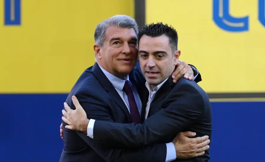 ინტერთან თამაშის შემდეგ ლაპორტა ჩავის შეხვდა