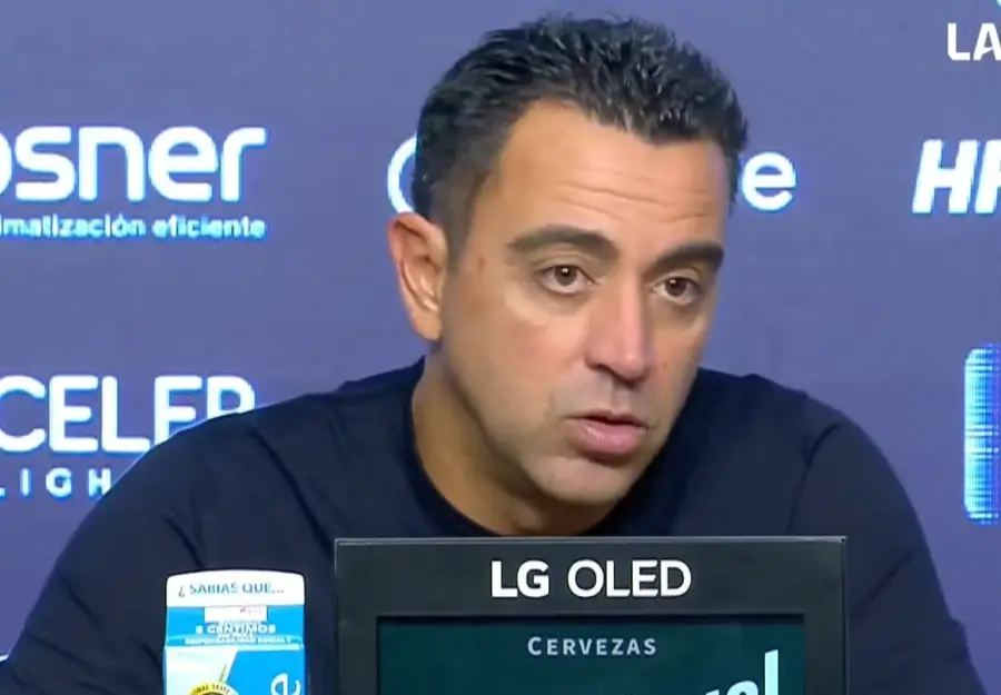 ჩავი ერნანდესი ოსასუნასთან მატჩის შემდეგ
