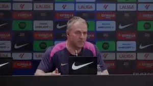 ჰანსი ფლიკის პრესკონფერენცია ესპანიოლთან მატჩის წინ