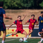 საწვრთნელი მატჩი ინგლისური შეკრების დასასრულს