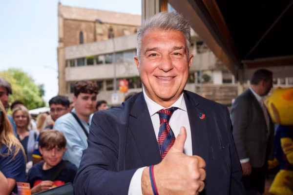 ჟოან ლაპორტა: ბარსელონა მსოფლიოში საუკეთესო ფეხბურთს თამაშობს